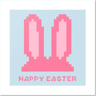 Happy Easter lovely bunny T-Shirt Posters and Art